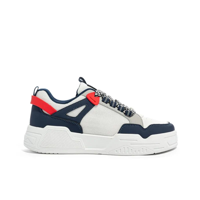 MIIOW Trend Party Series Anti Slip And Wear Resistant Height Increasing High Top Skateboard Shoes Men's-29