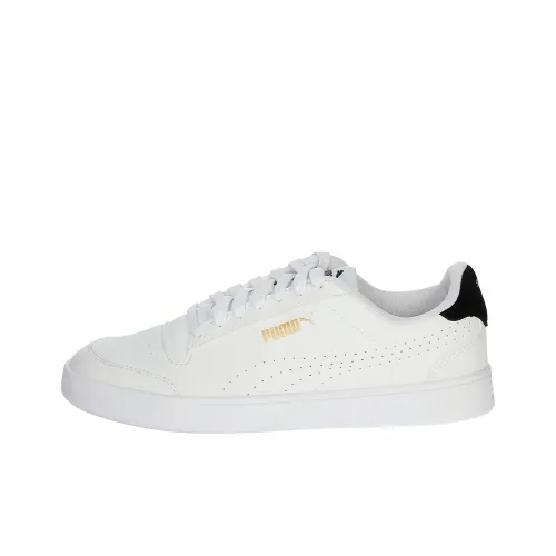 PUMA Shuffle Perf Skateboard Shoes Men Low-Top White/Black