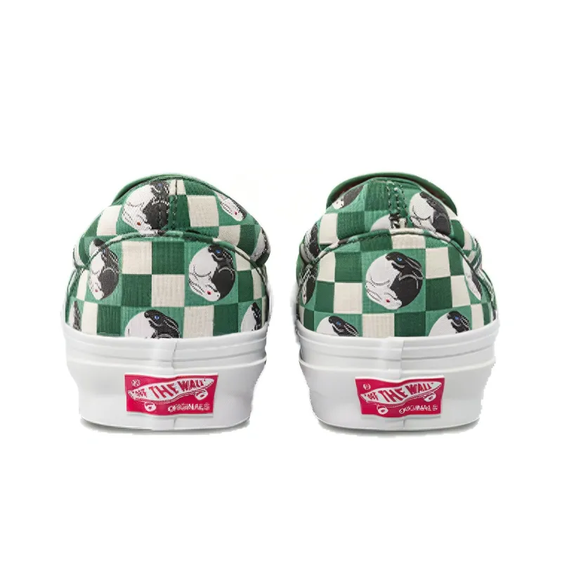 Vans Og Classic Slip On Lx Year Of The Rabbit Green-3