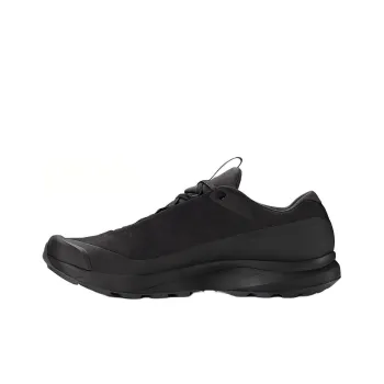 Arcteryx Aerios Fl Cushioned Slip Resistant Low Top Trekking Shoes Men's Black Gray
