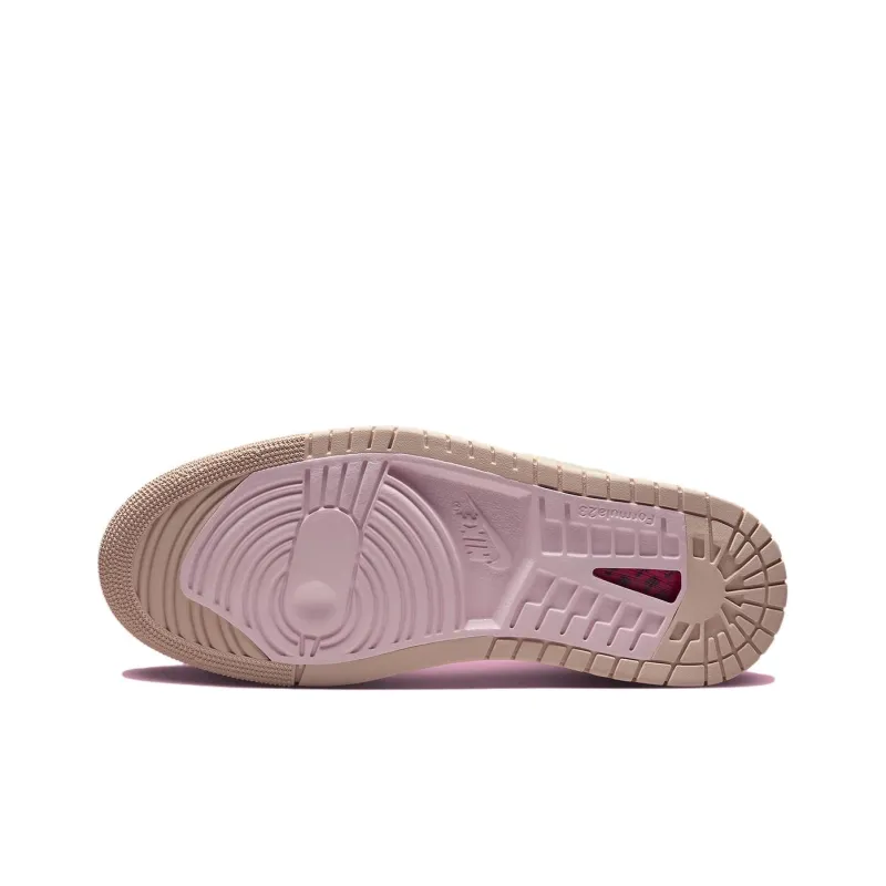 Jordan 1 High Zoom Air Cmft 2 Muslin Plum Chalk Women's-5