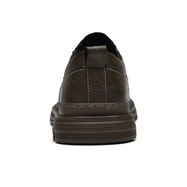 Wen Nai Casual Shoes Men's Brown-4