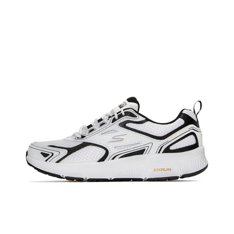 Skechers Go Run 'White Black'-0
