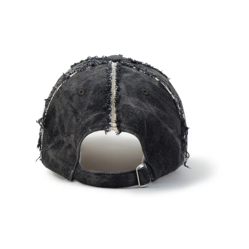 Guuka Cotton Baseball Caps Unisex Black Gray-3
