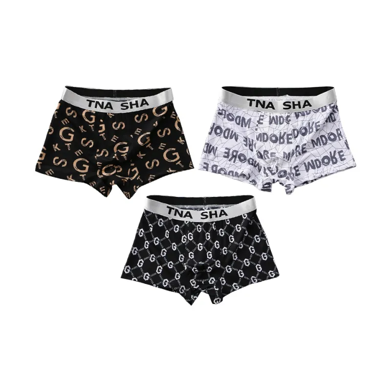PLANDOO Underpants Men's 3 Pack-9