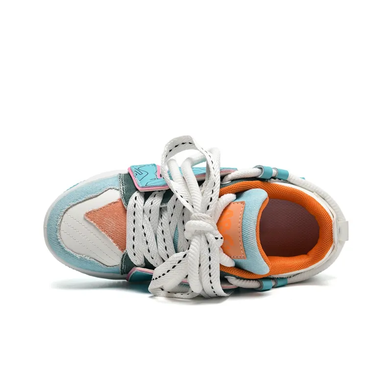 Anime Story Low Top Skateboard Shoes Women's-7