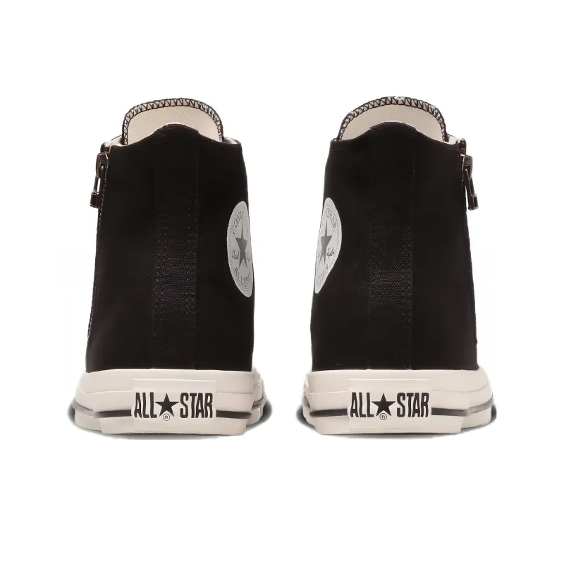 Converse All Star Anti Slip Wear Resistant High Top Skateboard Shoes Unisex Black-4