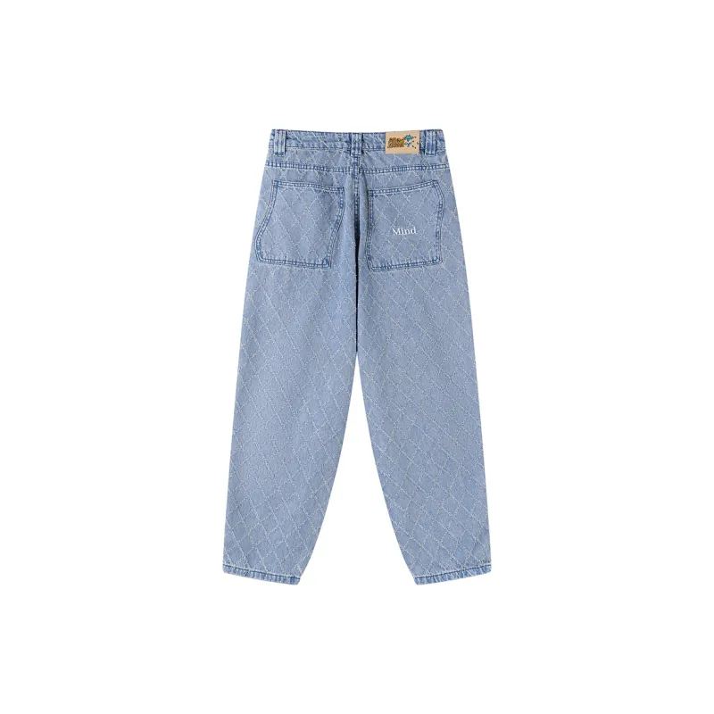MIND ERROR Jeans Unisex Blue-1