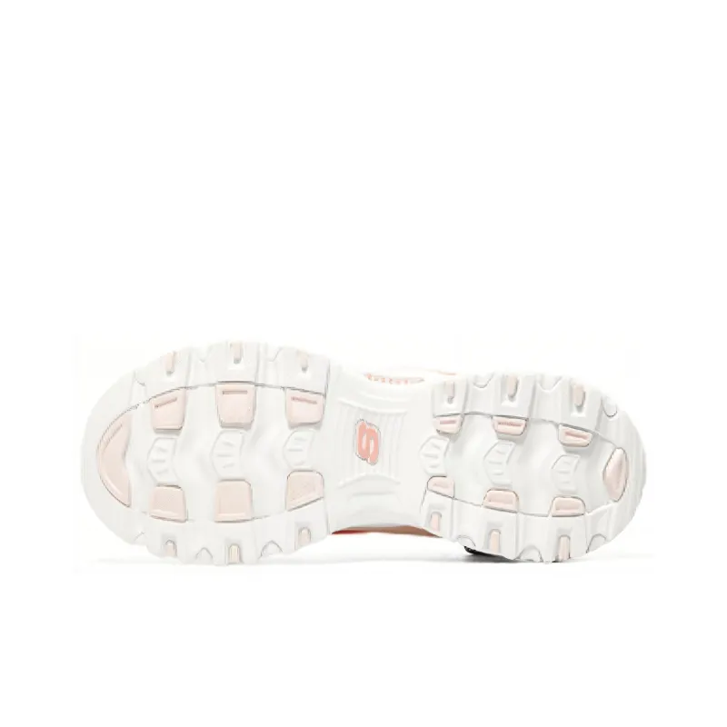 Skechers D'Lites 'White Pink' Women's-4