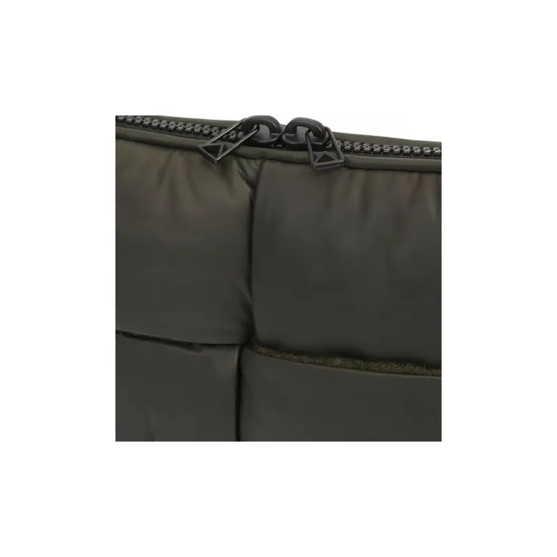 Bottega Veneta Men's Leather Padded Maxi Intrecciato Laptop Case Green-5
