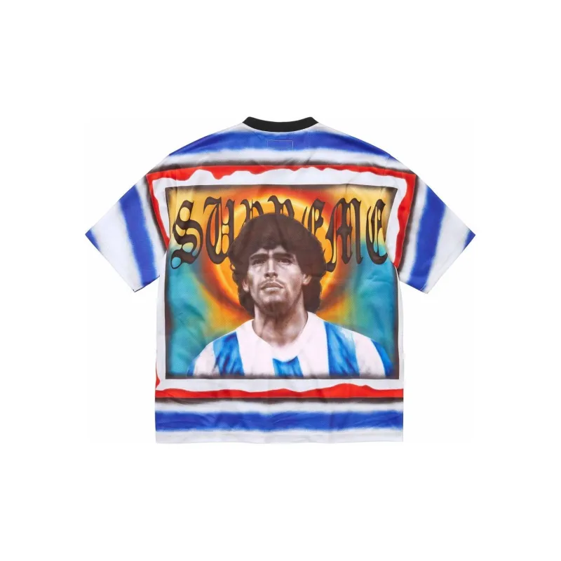 Supreme Maradona Soccer Jersey M - Cheap Rcj Jordan Outlet