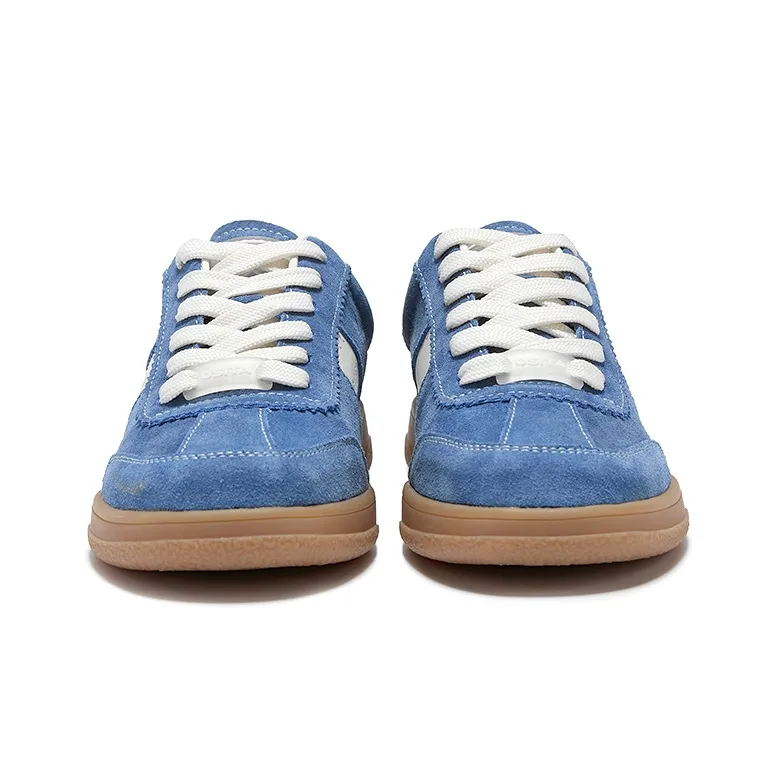 OSITA RED Low Top Skateboard Shoes Women's Blue-6