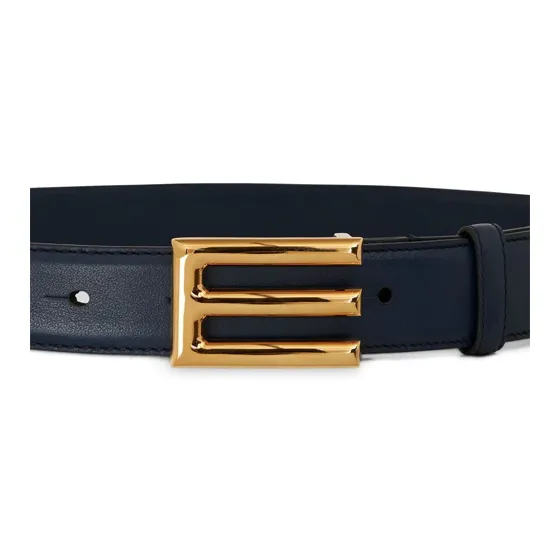 ETRO Logo buckle Leather Belt-2