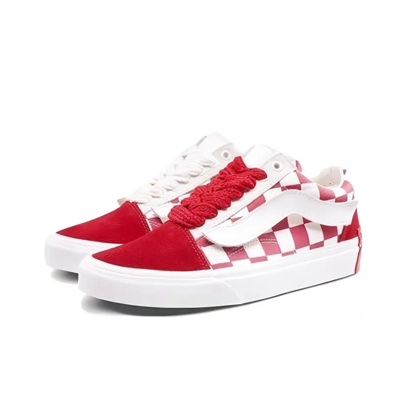 Vans Old Skool X Purlicue 'Red White'-2