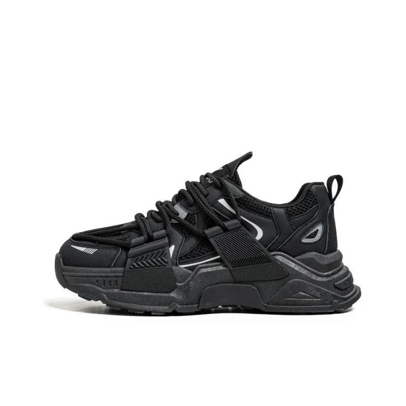 Yalu Cushioning, Wear Resistant Low Top Chunky Sneakers Men's-4