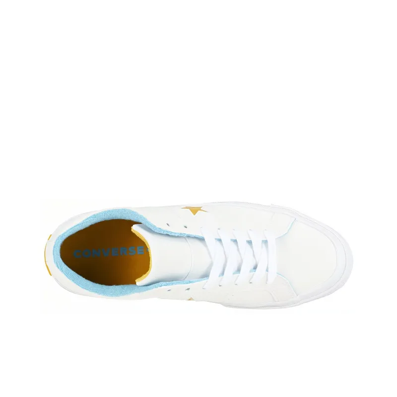Converse One Star Ox 'White Mineral Yellow'-4