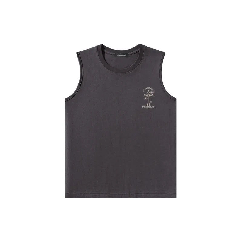 JEANSWEST Tank Tops Unisex-5