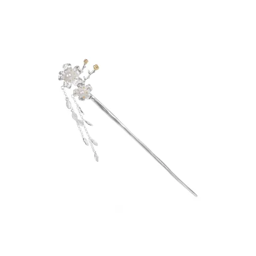 SUCH NICE Alloy Hairpins Women's Silver