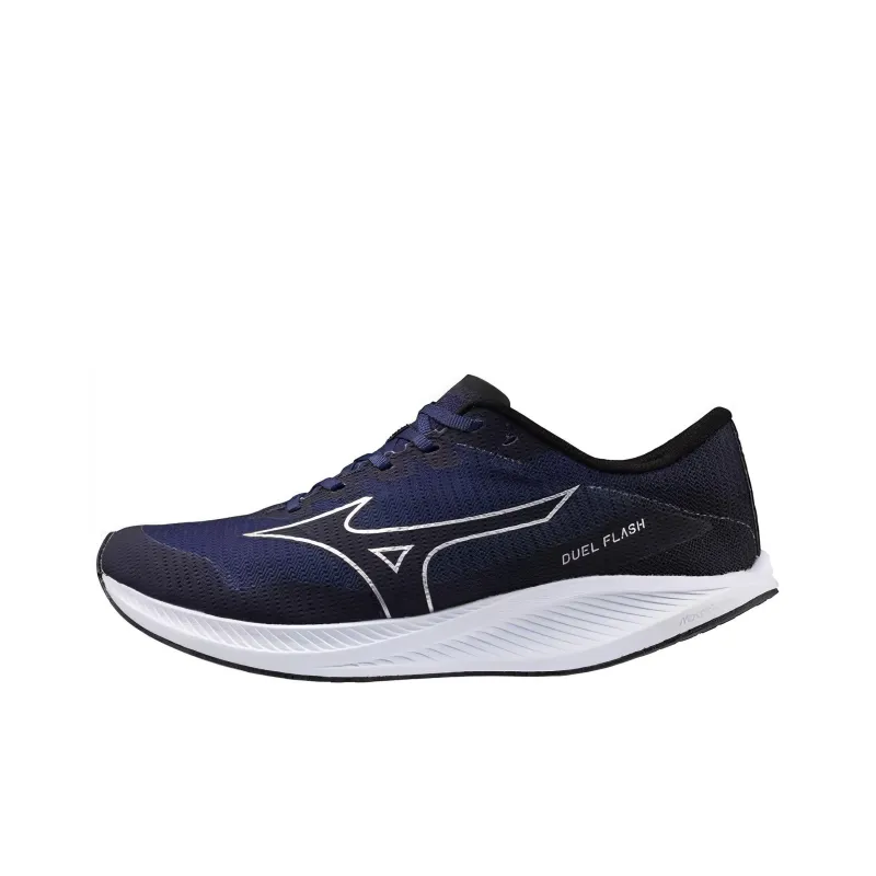 Mizuno Duel Flash Wide 'Navy Silver Black'-0