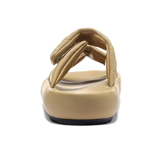 WARRIOR Slide Slippers Women's Khaki-2