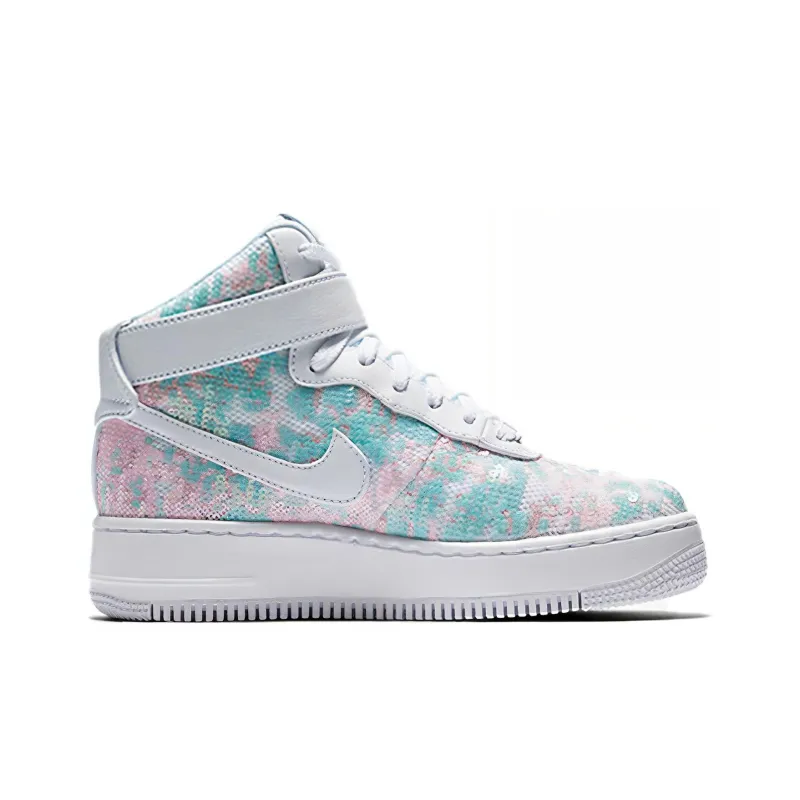 Nike Air Force 1 Upstep High Glass Slipper Women's-1