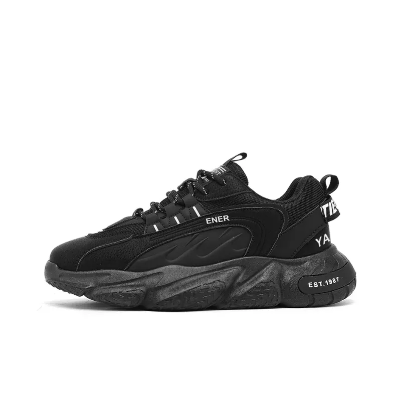 Yalu Abrasion Resistant Coverage Low Top Chunky Sneakers Men's-4