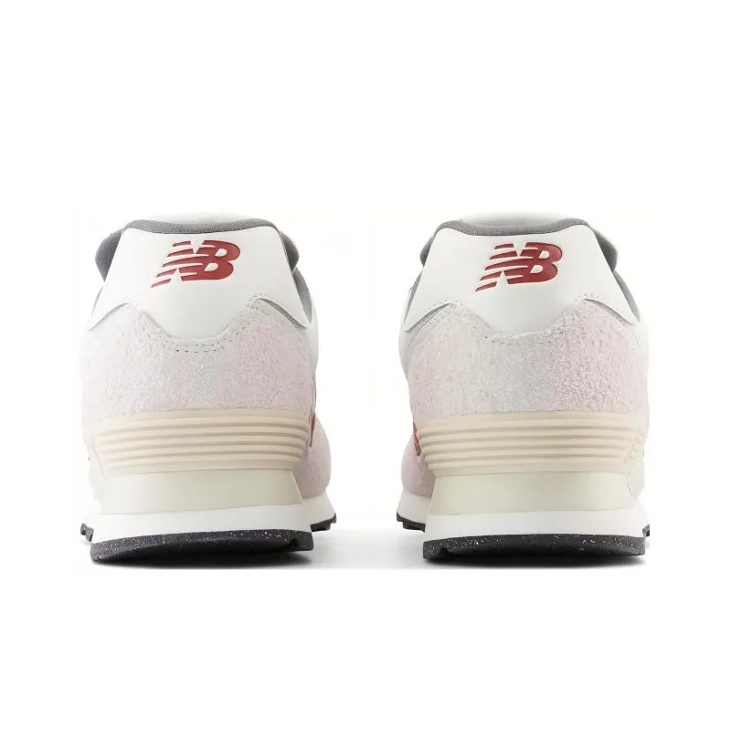 New Balance 574 White Red Grey-3