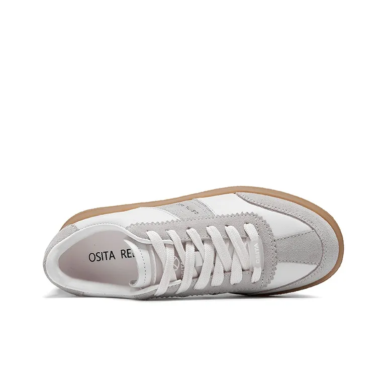 OSITA RED Low Top Skateboard Shoes Women's-4