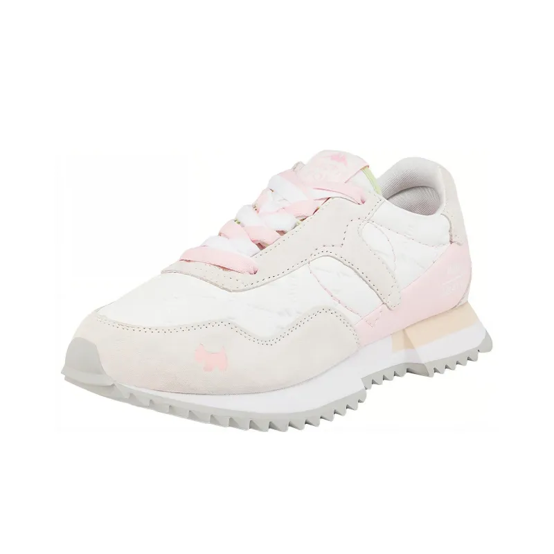 Kappa Cushioned Slip-Resistant Low-Top Casual Shoes Women's Jasmine White-1