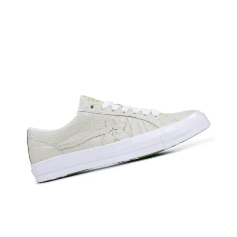 Converse One Star Ox Golf Le Fleur Faux Skin Grey-1