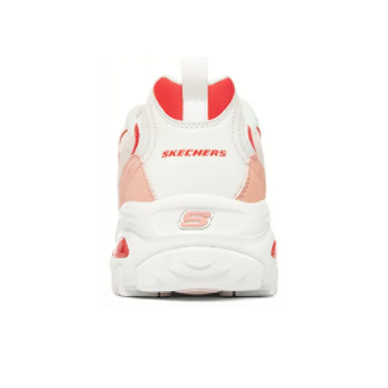 Skechers D'Lites 'White Pink' Women's-3