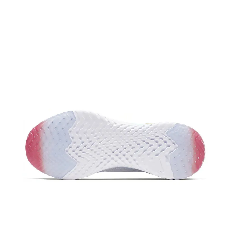 Nike Epic React Flyknit 2 White Hyper Jade Ember Glow Women's-3