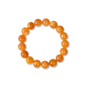 The Call Of The Heart Amber Beeswax Fine Jade Bracelets Unisex