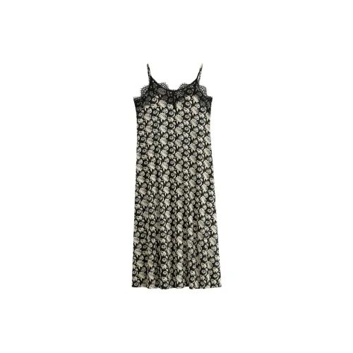 Yue Nei Nightgown Women's Elegant Black