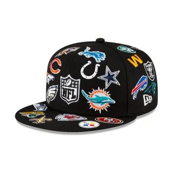New Era Polyester Baseball Caps Unisex Black