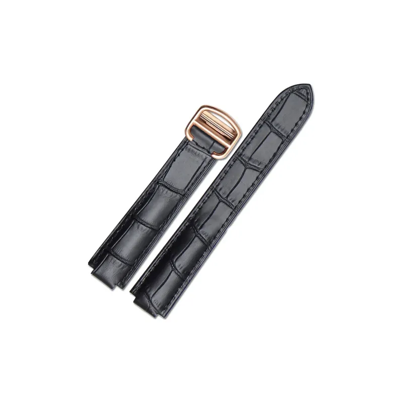 Gangjue Cartier Compatibility Watch Band Genuine Leather Material-25