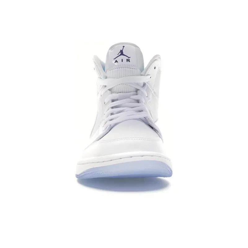 Jordan 1 Mid Pure White-3