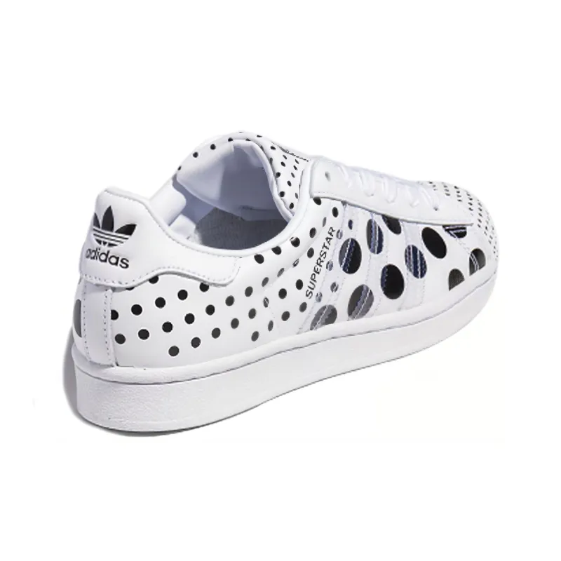 Adidas Superstar White Polka-2