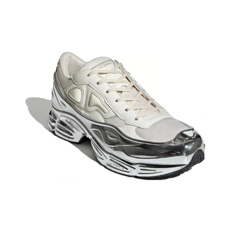 Adidas Raf Simons X Ozweego 'Mirrored Cream White'-2