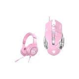 G3 Cherry Blossom Pink-Two-Piece Set[6-Key Macro Programming | Gaming Chip]