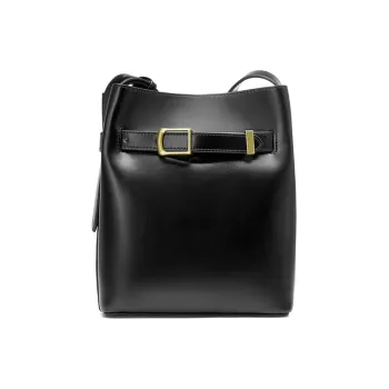 JOSINY PU Large Commute Shoulder Bag, Crossbody Bag Women's Black/Ecru/Apricot
