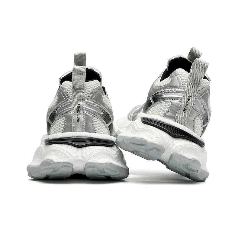 BANGNEY Anti Slip And Wear Resistant Breathable Low Top Chunky Sneakers Men's-8