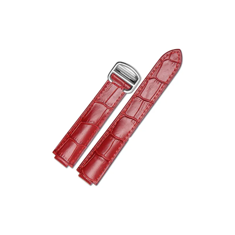 Gangjue Cartier Compatibility Watch Band Genuine Leather Material-45