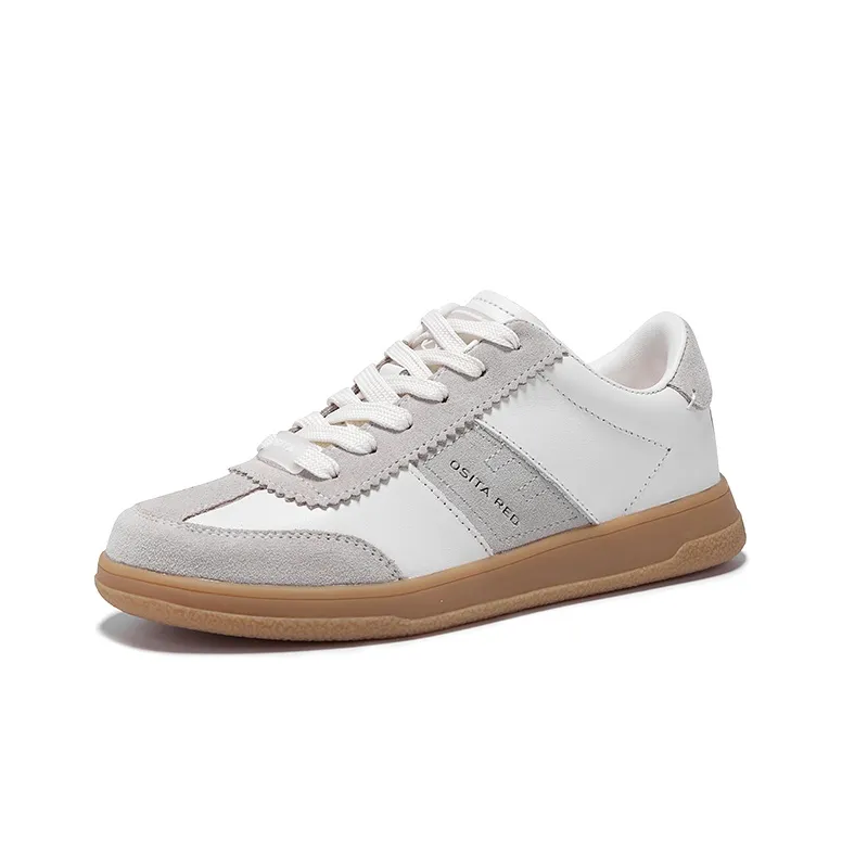 OSITA RED Low Top Skateboard Shoes Women's-1
