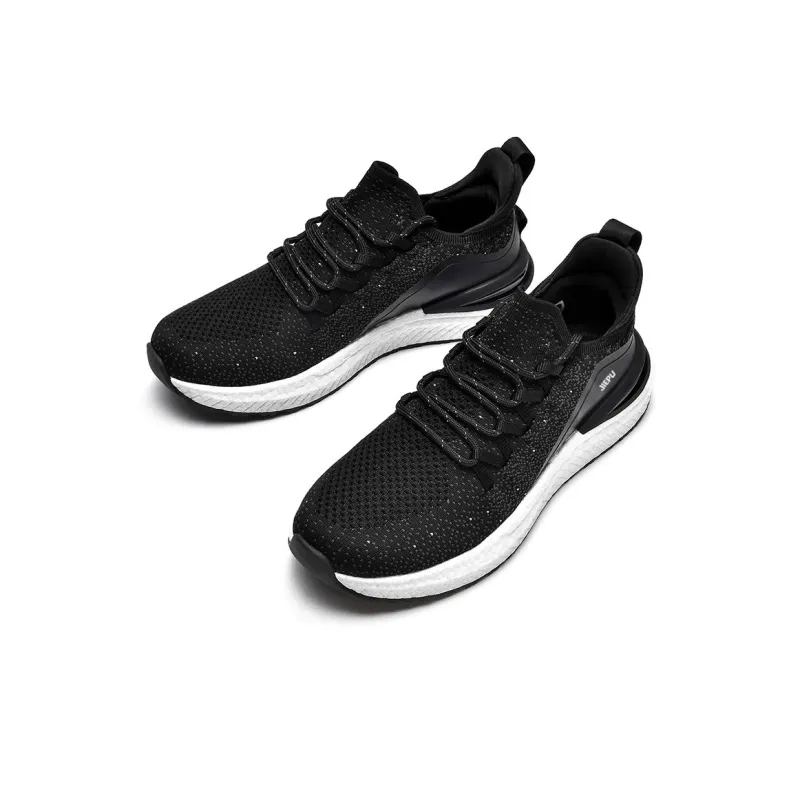 JIEPU Cushioned Wear Resistant Breathable Balanced Lightweight Low Top Running Shoes Unisex-10