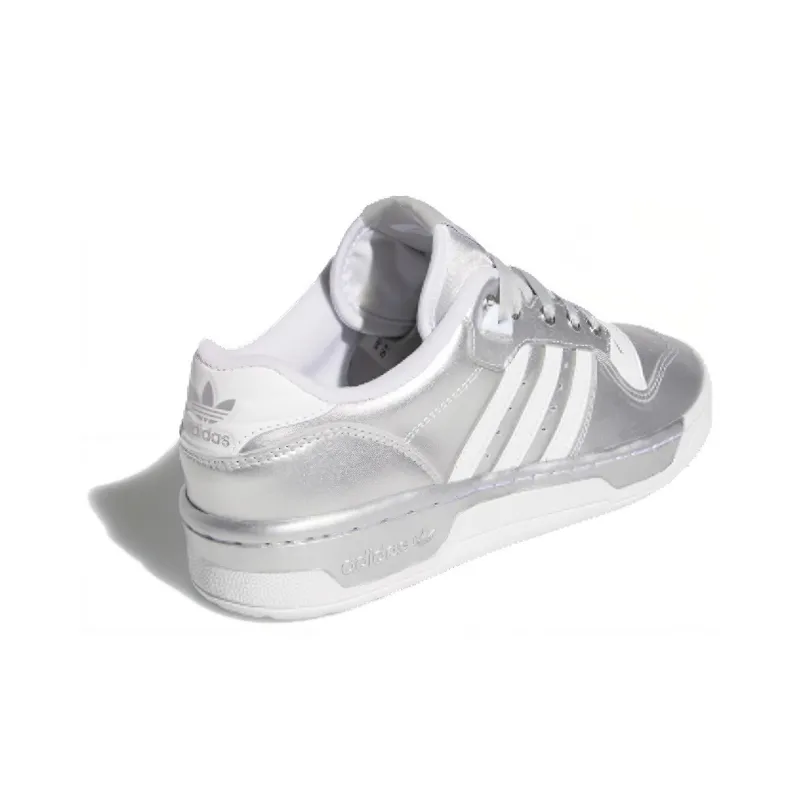 Adidas Rivalry Low Silver Metallic Women's-2