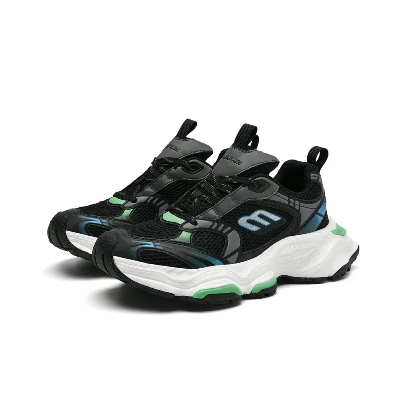 BANGNEY Anti Slip And Wear Resistant Breathable Low Top Chunky Sneakers Men's-12