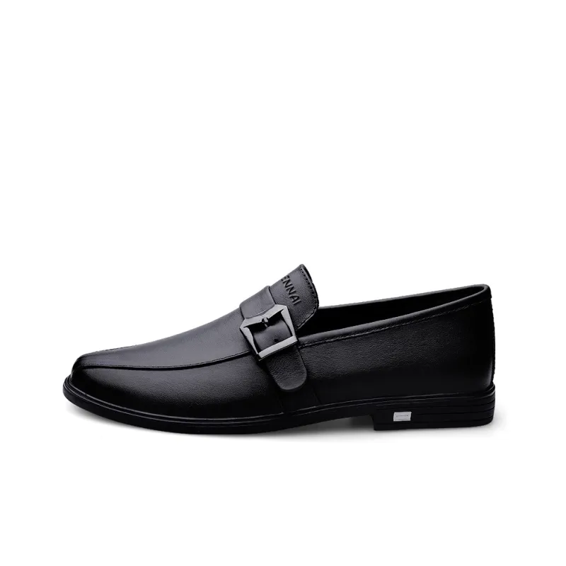 Wen Nai Casual Shoes Men's Black-0