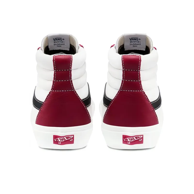 Vans Sk8 Hi Reissue Vlt Lx Chili Pepper Marshmallow-4