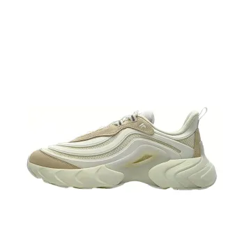 FILA FUSION Ray 4 Cushioning Wear Resistant Low Top Casual Shoes Men's White